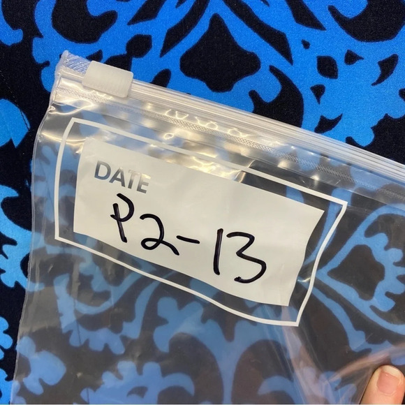 Zenergy Chico's Jacket Blue 1 / Small Printed Ombre - Picture 5 of 5